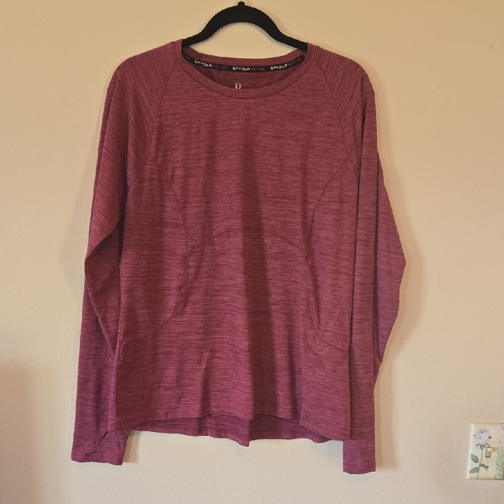 Maroon Long Sleeve Top